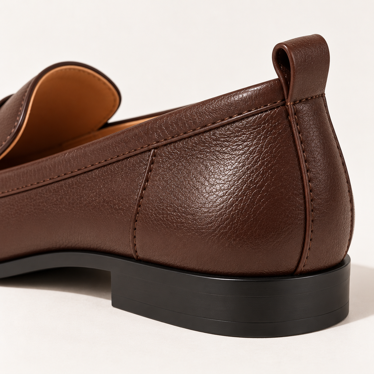 Women's Casual Slip-On Loafers with Round Toe, Flat Sole and Low Heel alternate view